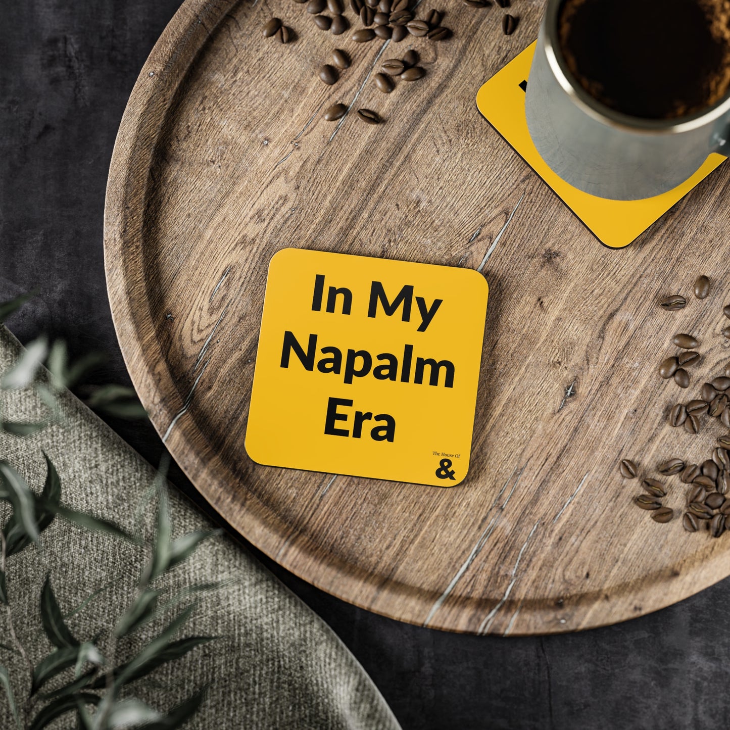 Coaster - In My Napalm Era (Yellow)