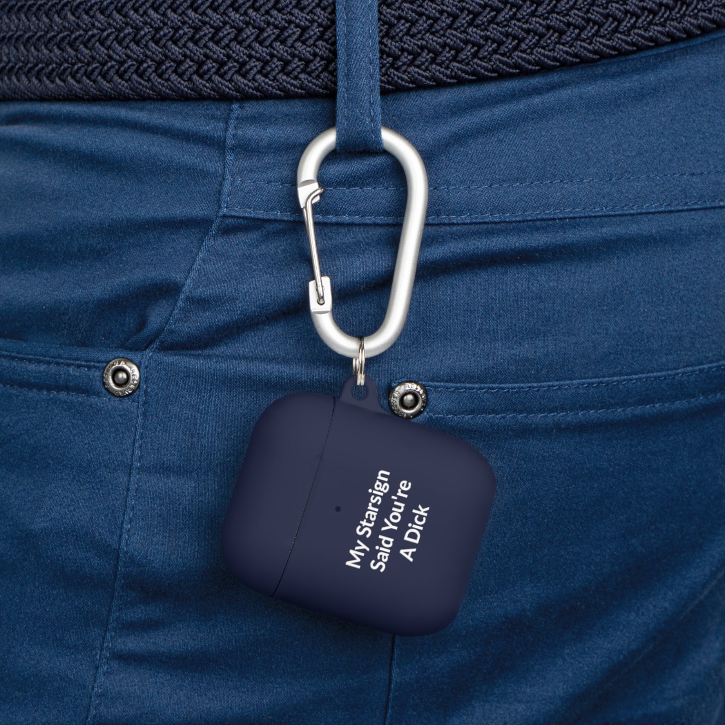 AirPods Case Cover - My Starsign Said You're A Dick - White Text