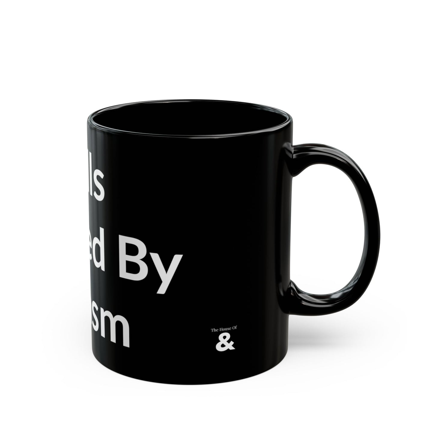 Black Mug - Spells Powered By Sarcasm