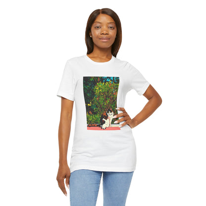 Unisex Jersey Short Sleeve Tee - Quiet Repose in Cloud (S)