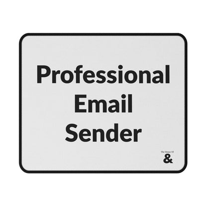 Non-Slip Gaming Mouse Pad - Professional Email Sender (White)