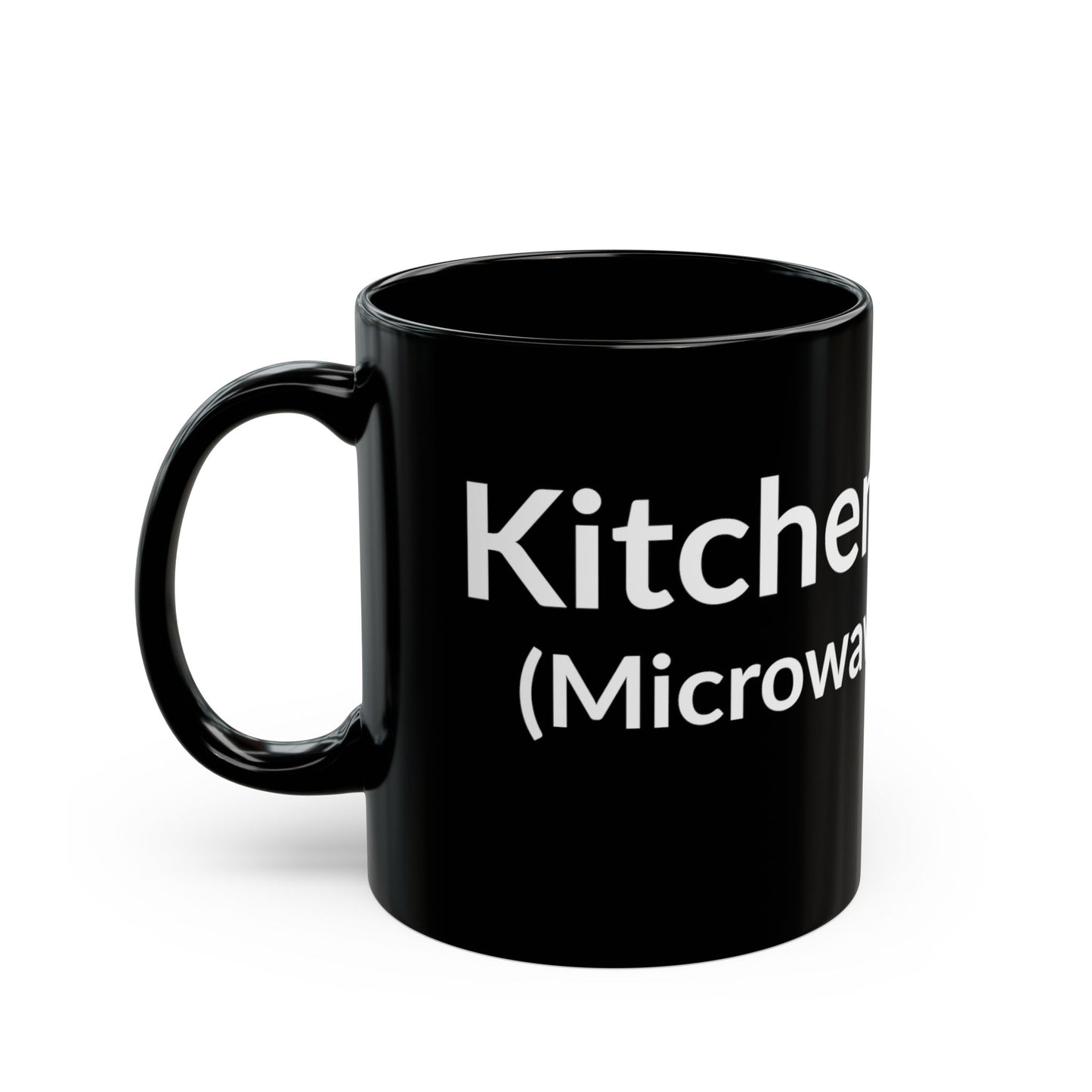 Black Mug - Kitchen Witch (Microwave Edition)
