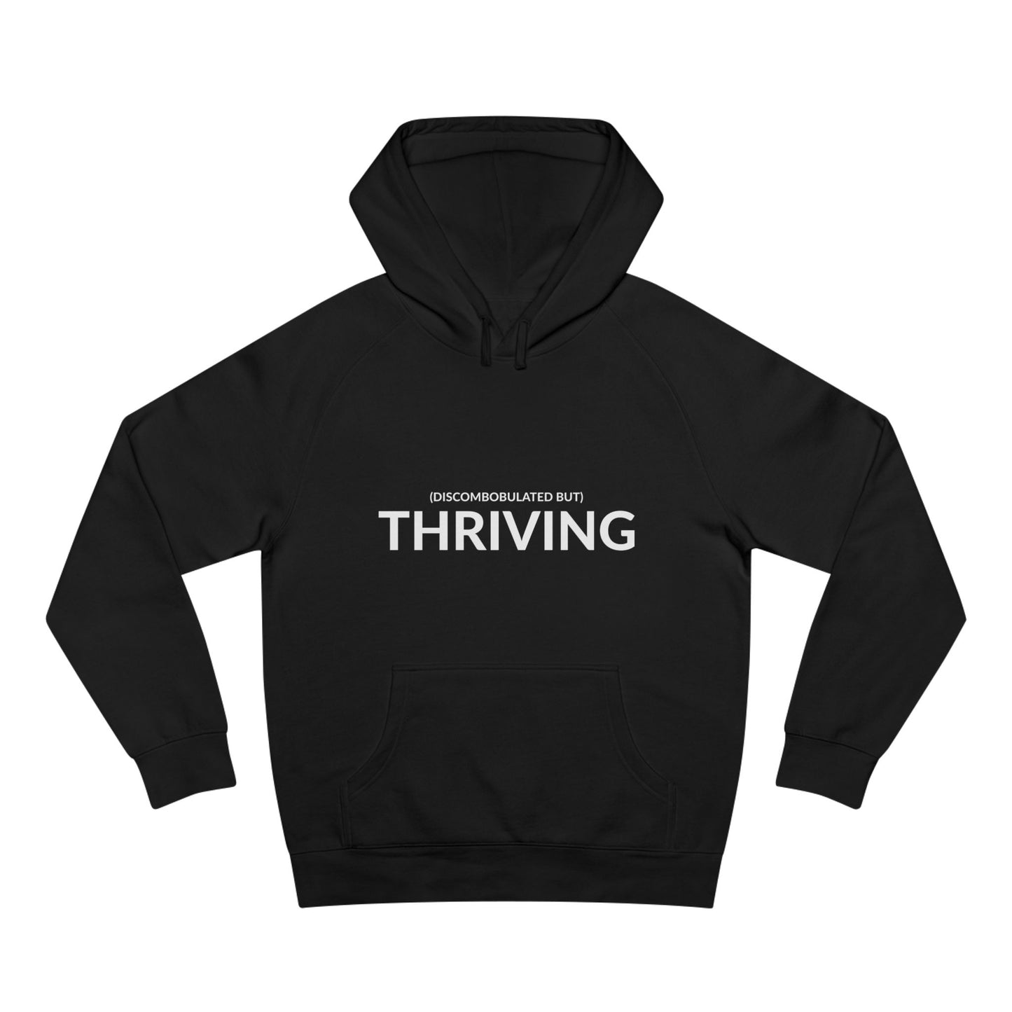 Unisex Supply Hoodie - Discombobulated But Thriving in Midnight (M)
