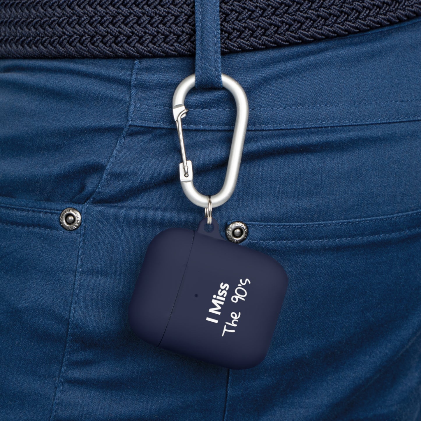 AirPods Case Cover - I Miss The 90's - White Text