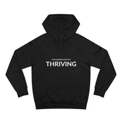 Unisex Supply Hoodie - Discombobulated But Thriving in Midnight (S)