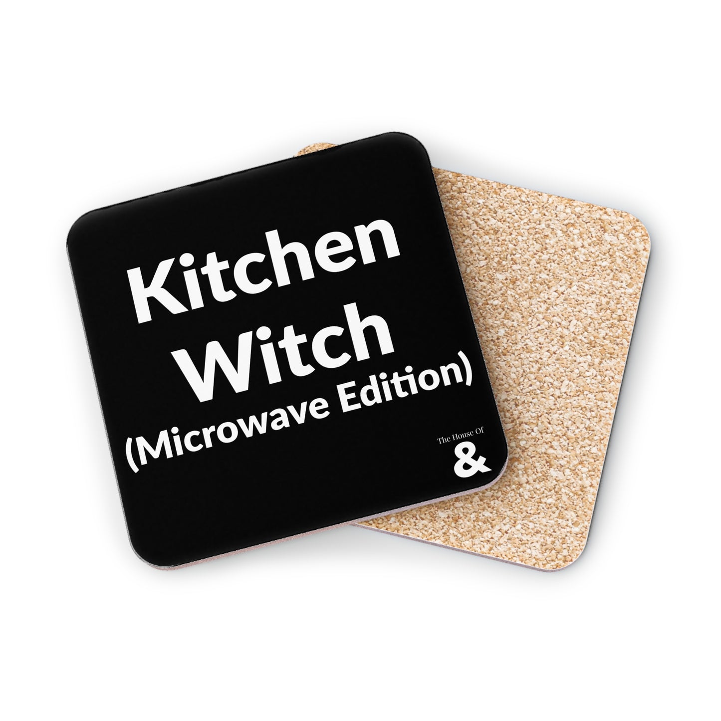 Coaster - Kitchen Witch - Microwave Edition (Black)