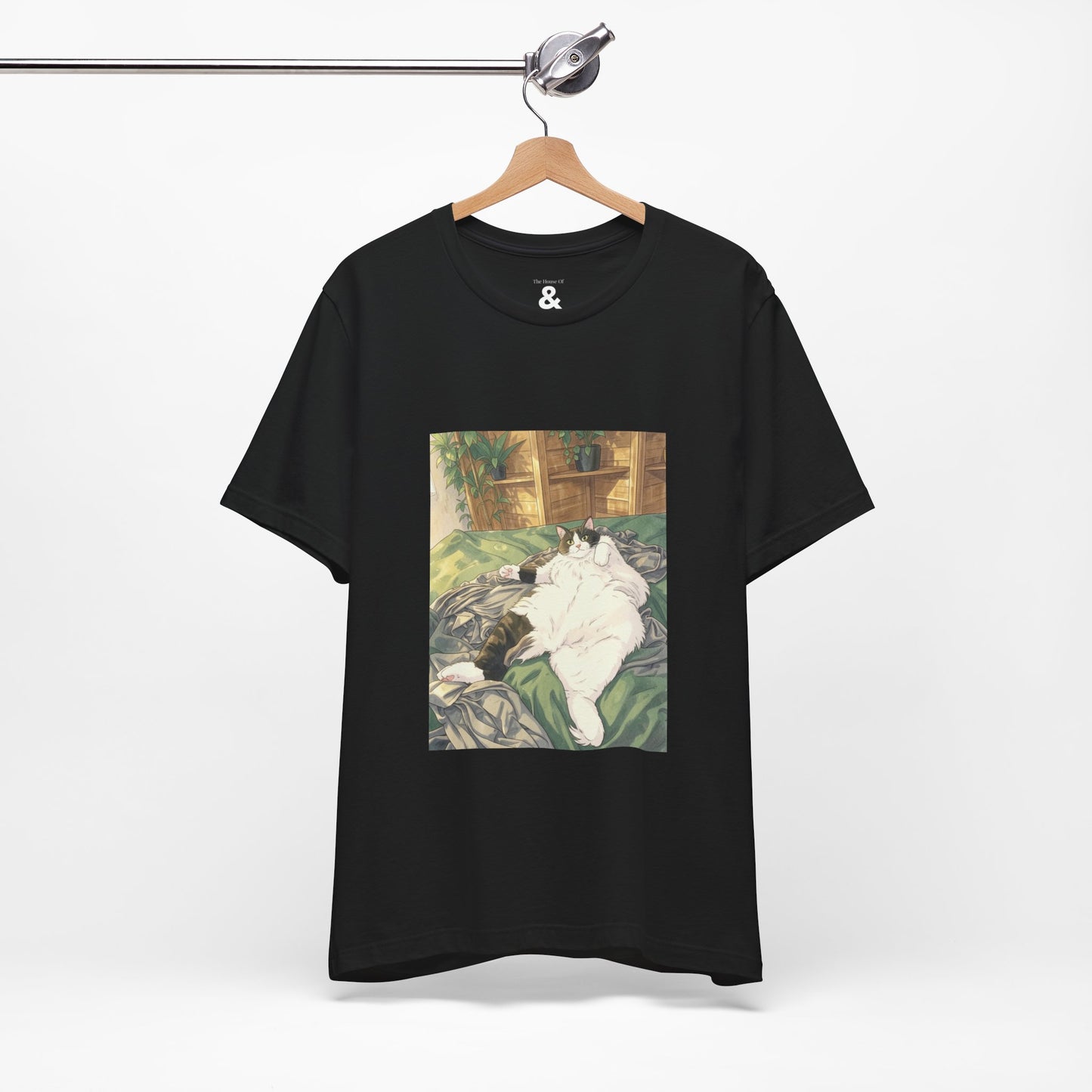 Unisex Jersey Short Sleeve Tee - Poser in Midnight (L)