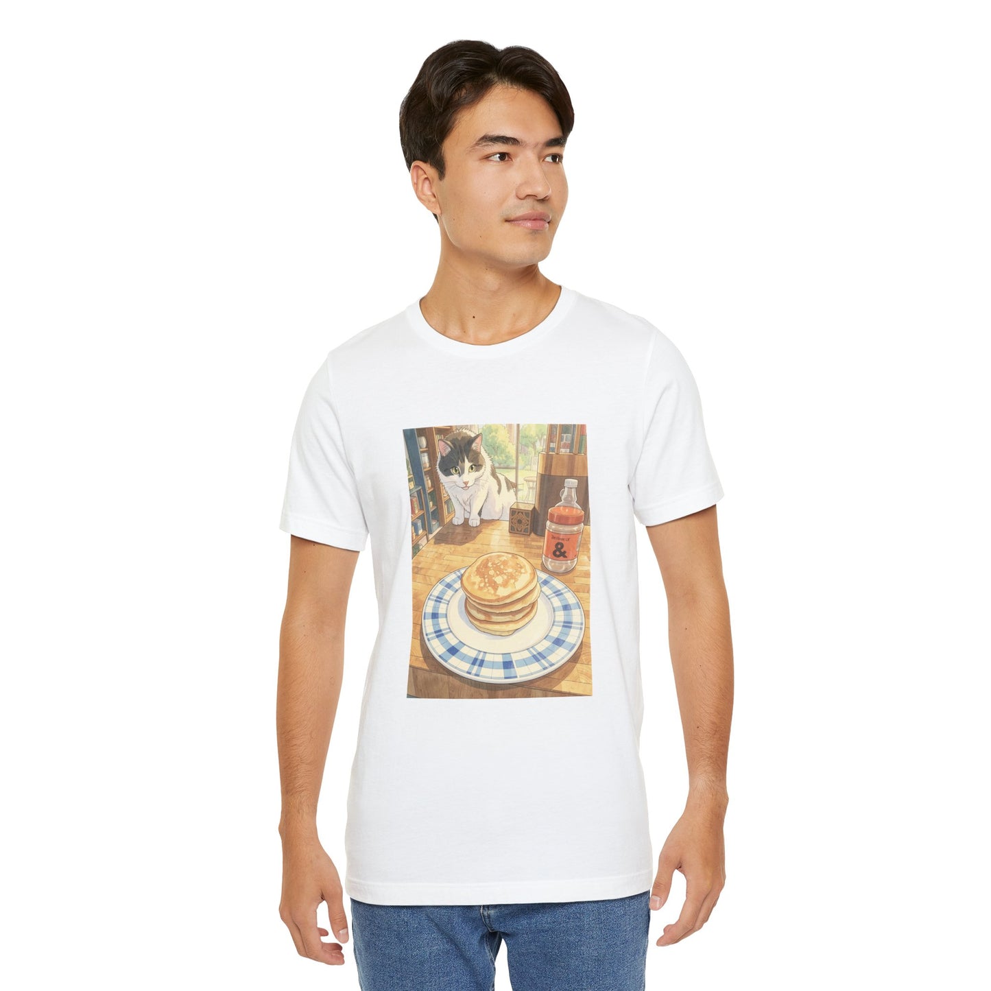 Unisex Jersey Short Sleeve Tee - Hunter & Prey in Cloud (L)