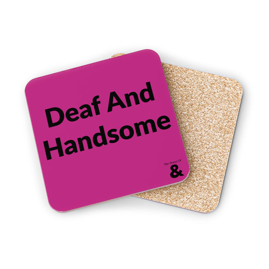 Coaster - Deaf And Handsome (Dark Pink)