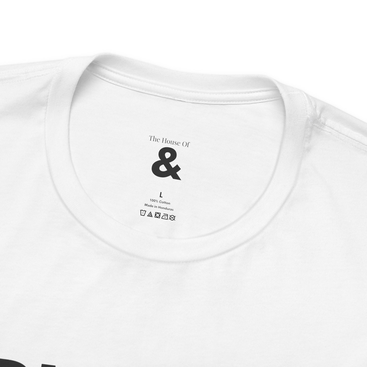 Unisex Jersey Short Sleeve Tee - Fabulously Exhausted in Cloud (L)