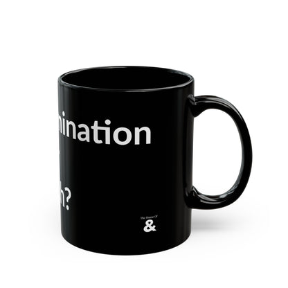 Black Mug - World Domination Or Lunch?