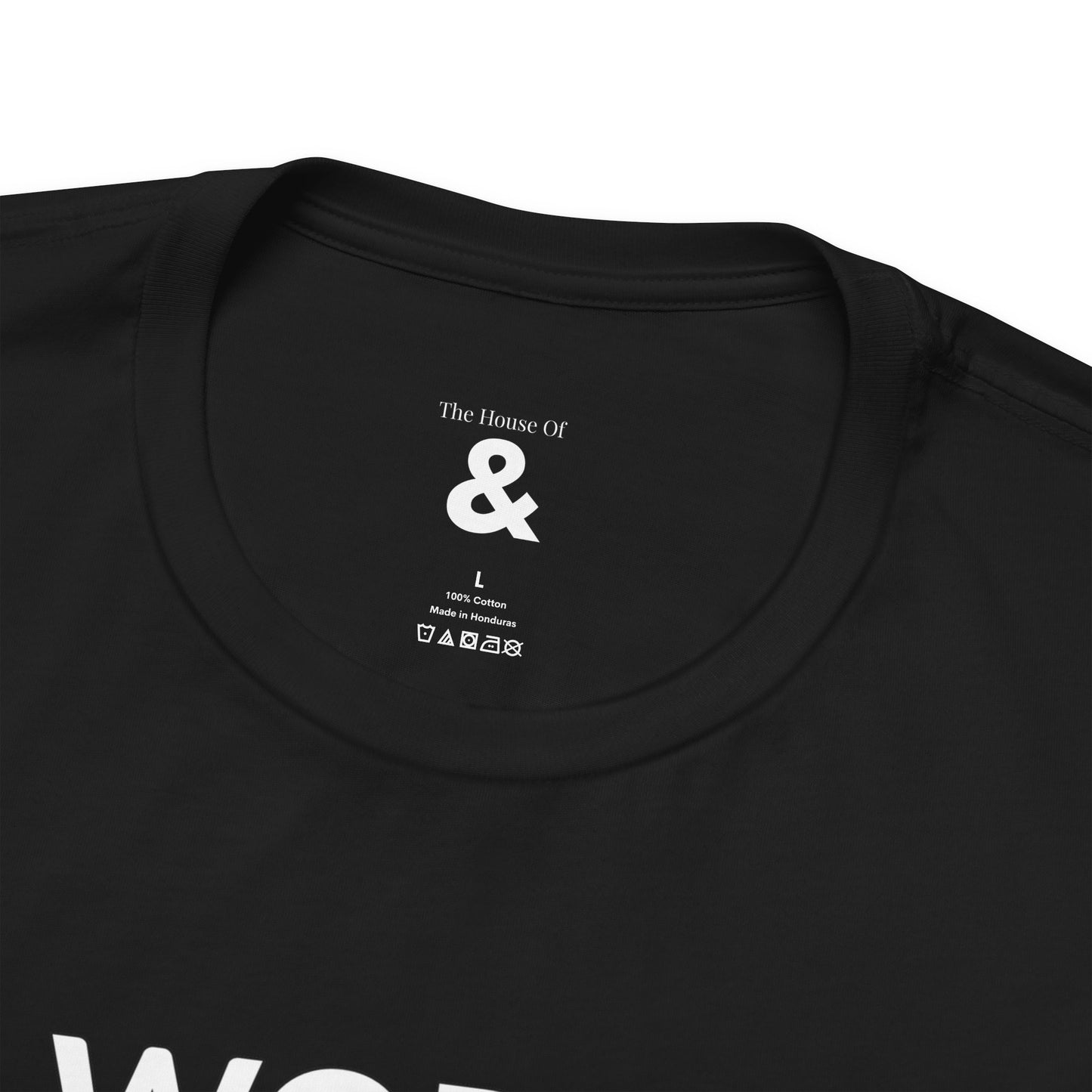 Unisex Jersey Short Sleeve Tee - World Domination Or Lunch? in Midnight (S)