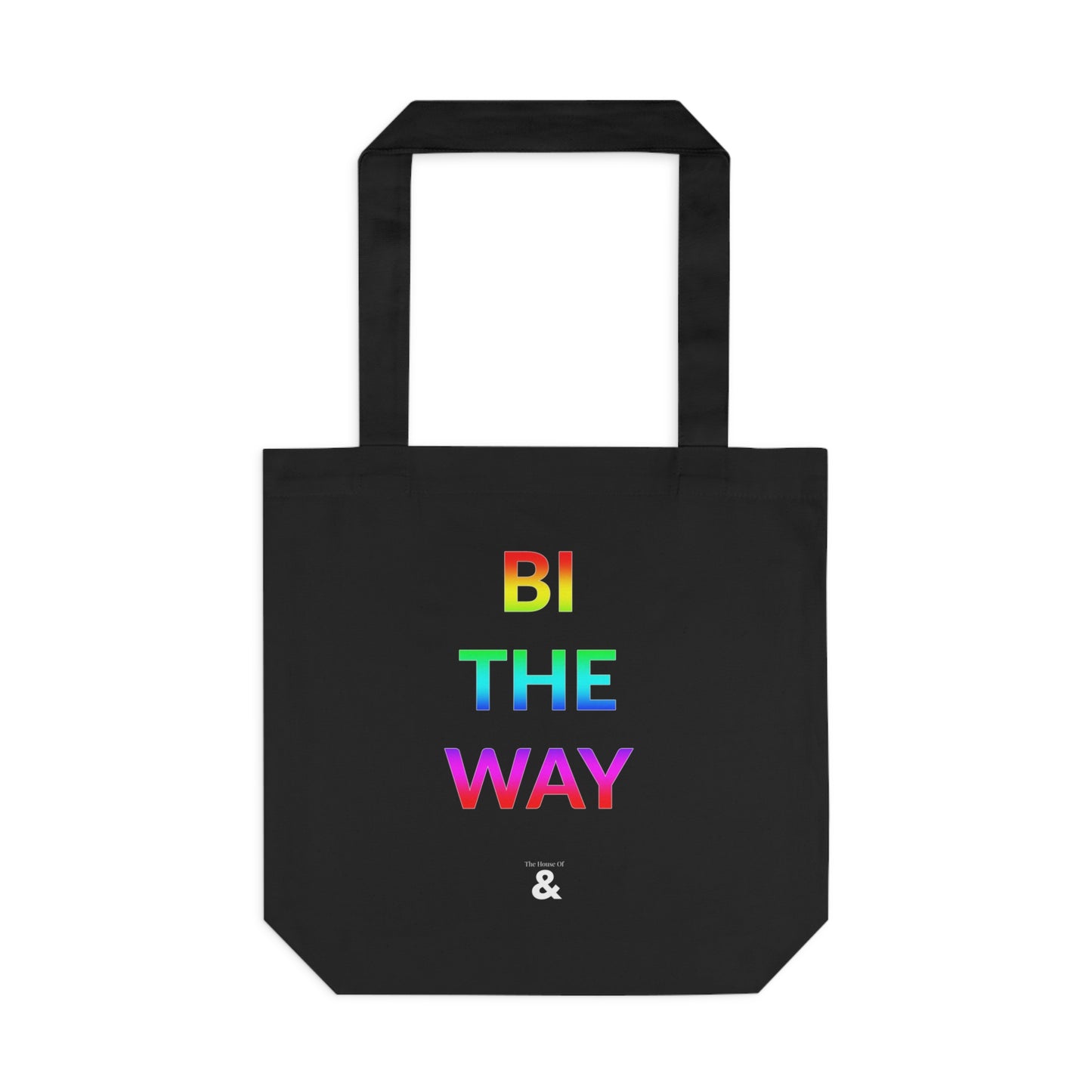 Midnight Cotton Tote Bag - Bi The Way (Pride Collection)