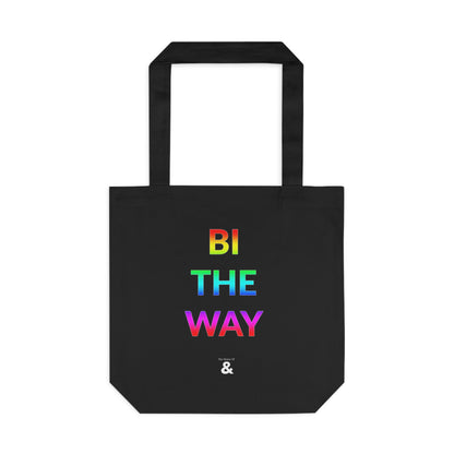 Midnight Cotton Tote Bag - Bi The Way (Pride Collection)