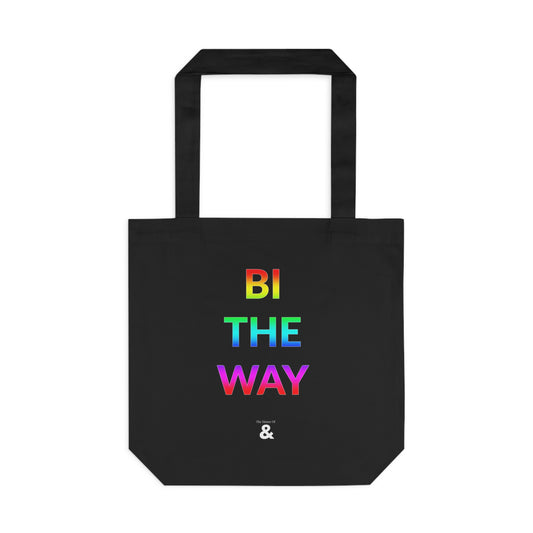 Midnight Cotton Tote Bag - Bi The Way (Pride Collection)