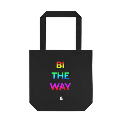 Midnight Cotton Tote Bag - Bi The Way (Pride Collection)