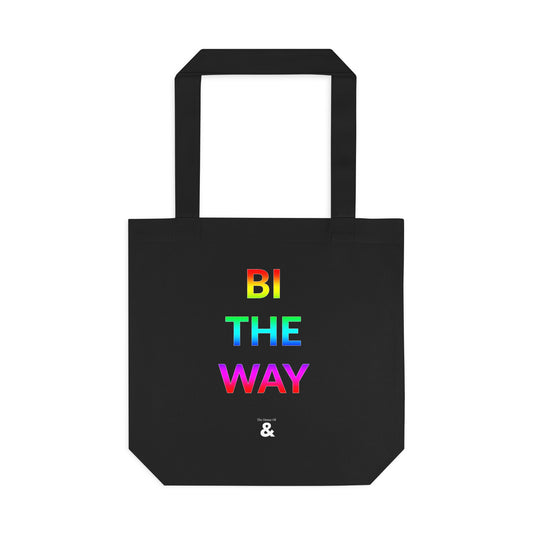 Midnight Cotton Tote Bag - Bi The Way (Pride Collection)