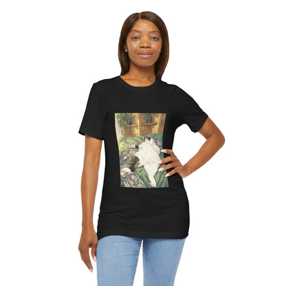 Unisex Jersey Short Sleeve Tee - Poser in Midnight (L)