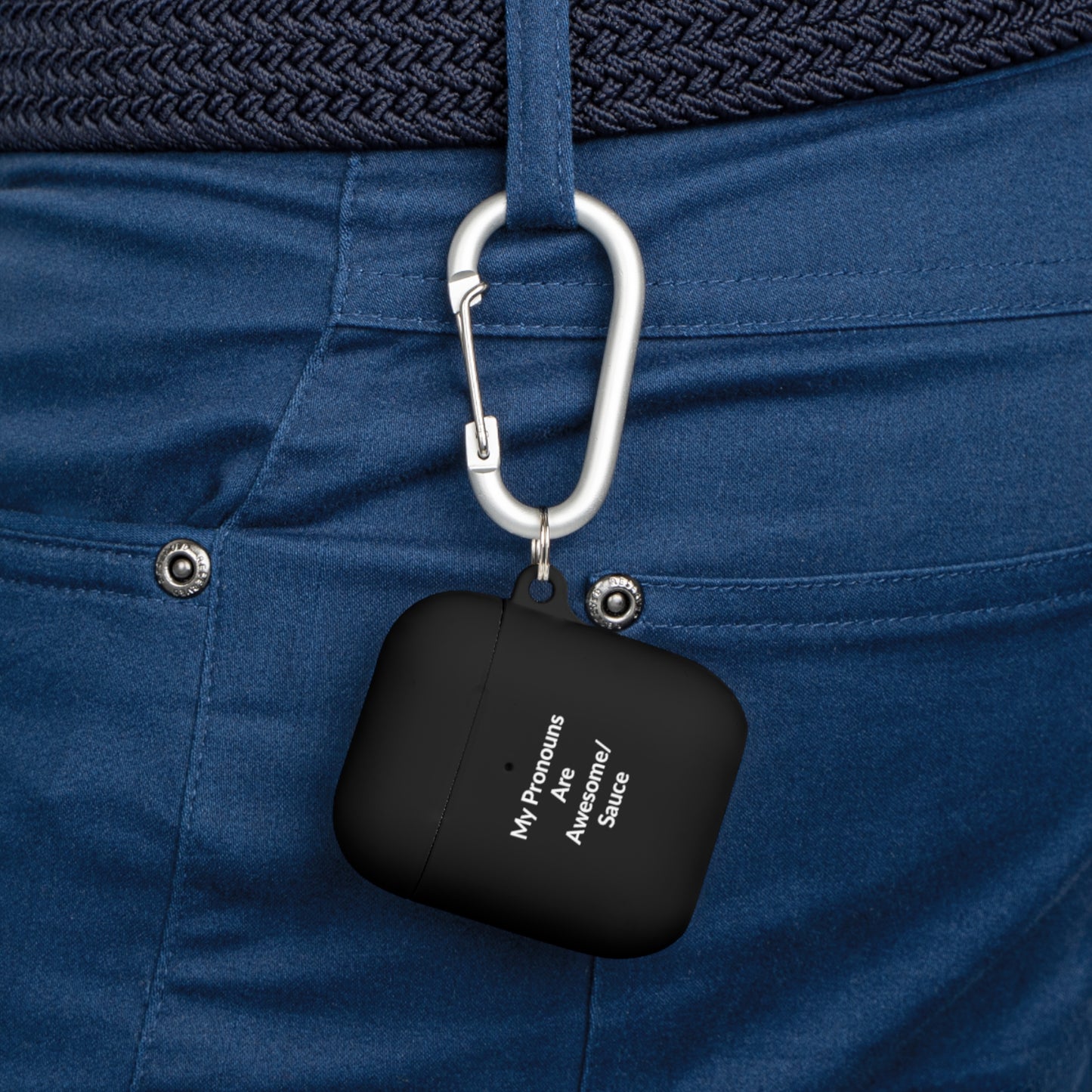 AirPods Case Cover - Awesome/Sauce - White Text