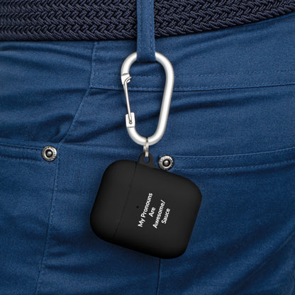 AirPods Case Cover - Awesome/Sauce - White Text