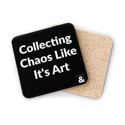Coaster - Collecting Chaos Like It's Art (Black)