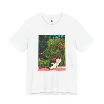 Unisex Jersey Short Sleeve Tee - Quiet Repose in Cloud (S)