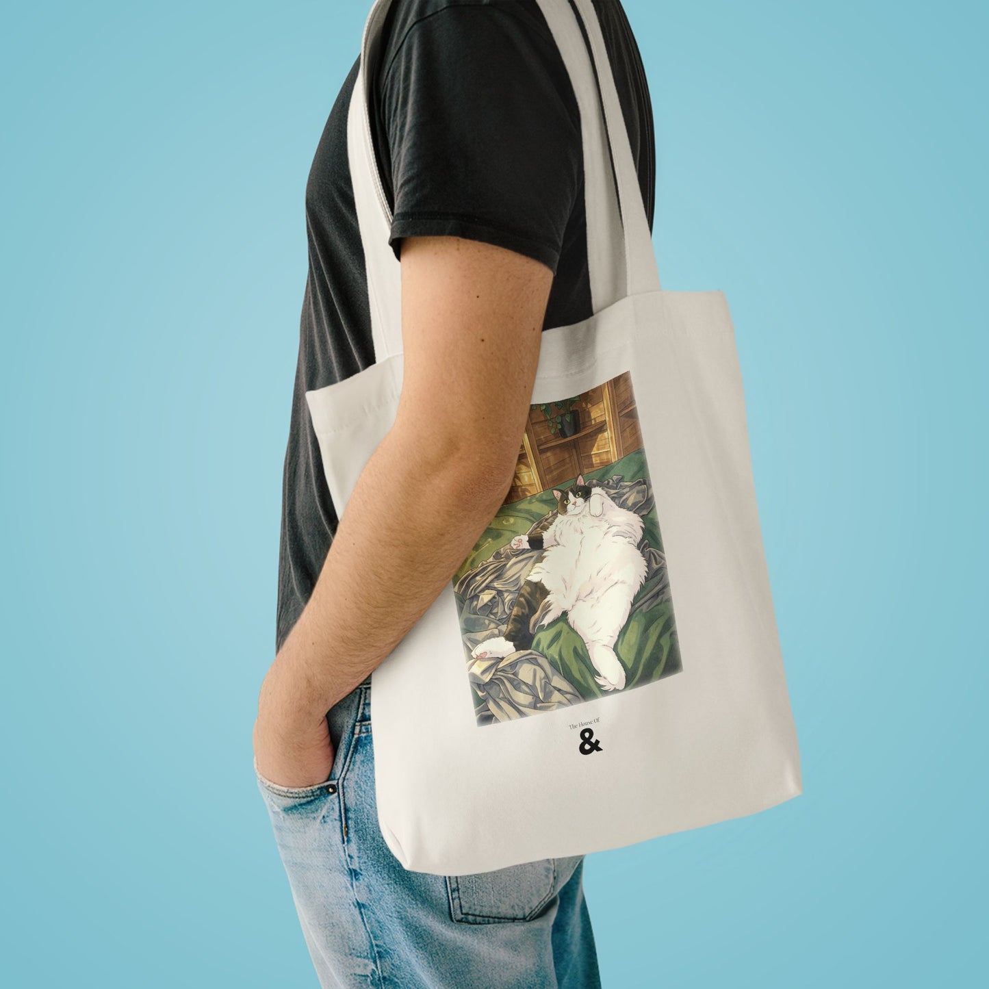 Oat Cotton Tote Bag - Poser