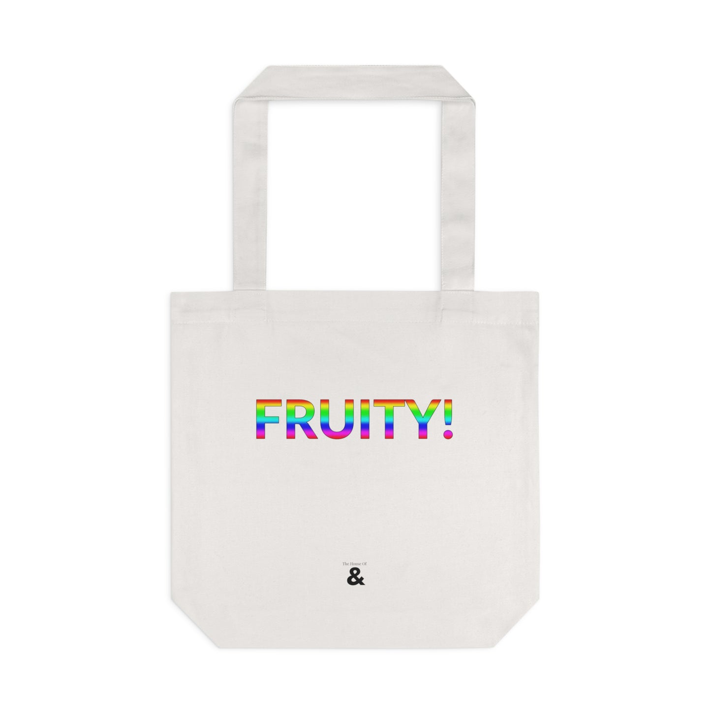 Oat Cotton Tote Bag - Fruity! (Pride Collection)