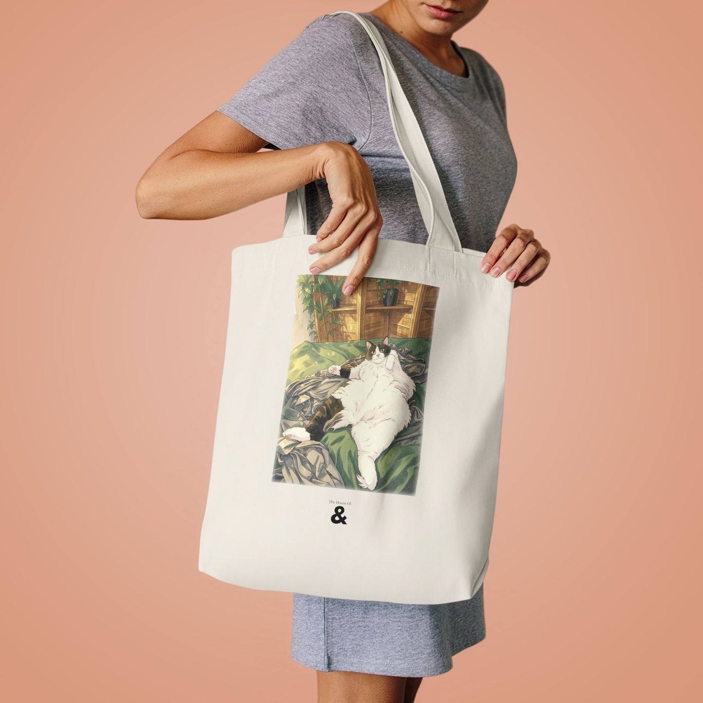 Oat Cotton Tote Bag - Poser