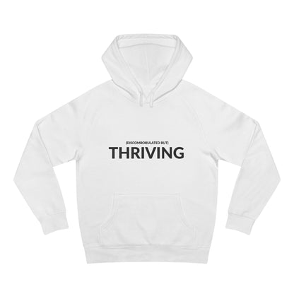 Unisex Supply Hoodie - Discombobulated But Thriving in Cloud (L)