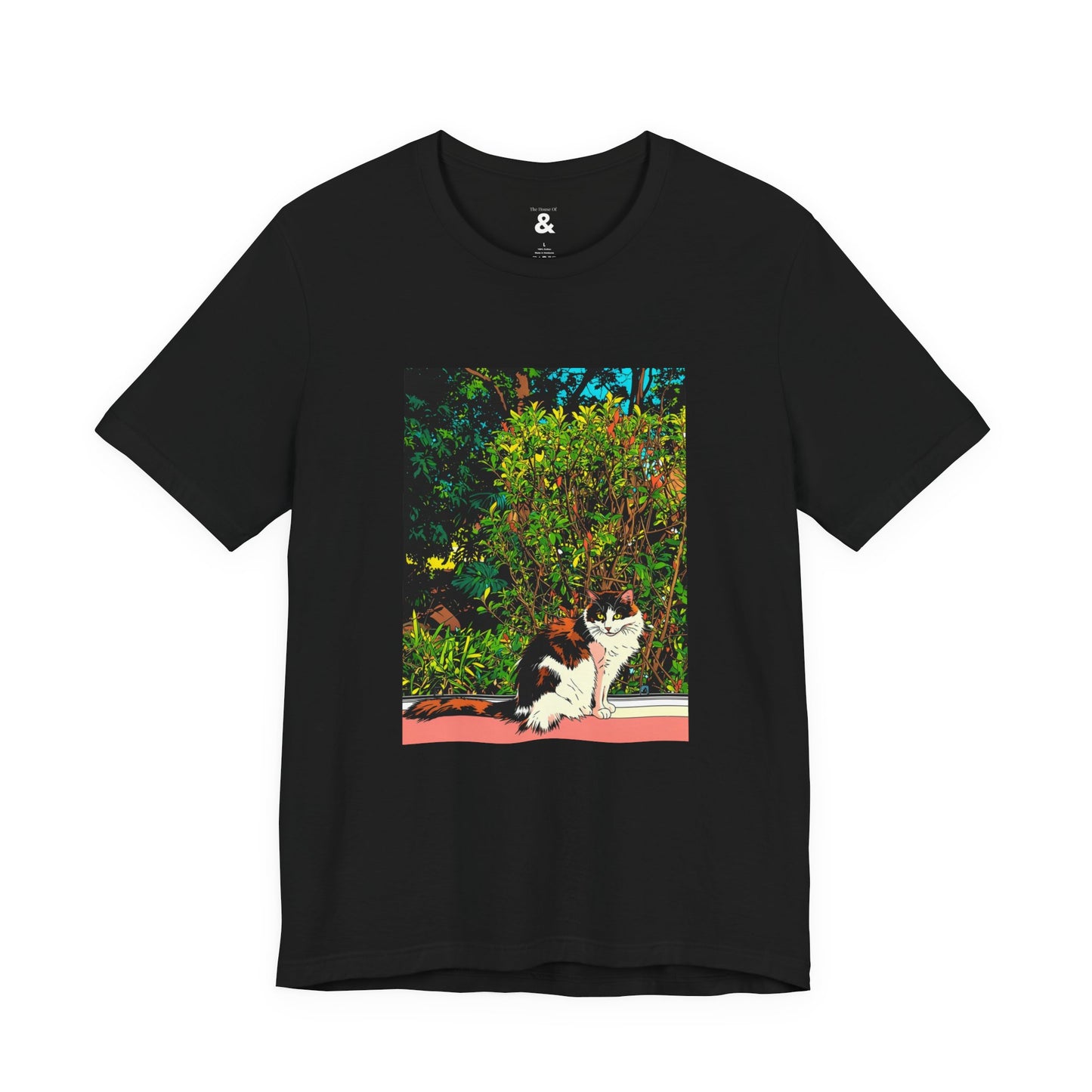 Unisex Jersey Short Sleeve Tee - Quiet Repose in Midnight (S)