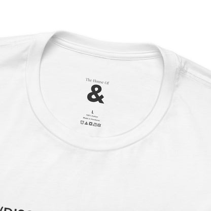 Unisex Jersey Short Sleeve Tee - Discombobulated But Thriving in Cloud (M)