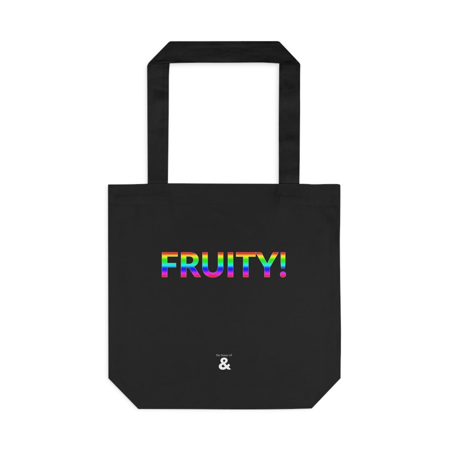 Midnight Cotton Tote Bag - Fruity! (Pride Collection)