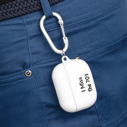 AirPods Pro Case Cover - I Miss The 70's - Black Text