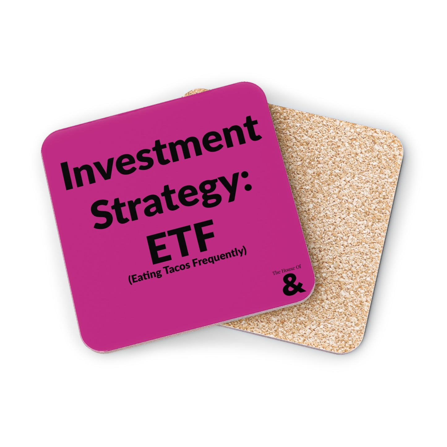 Coaster - Investment Strategy: ETF - Taco (Dark Pink)