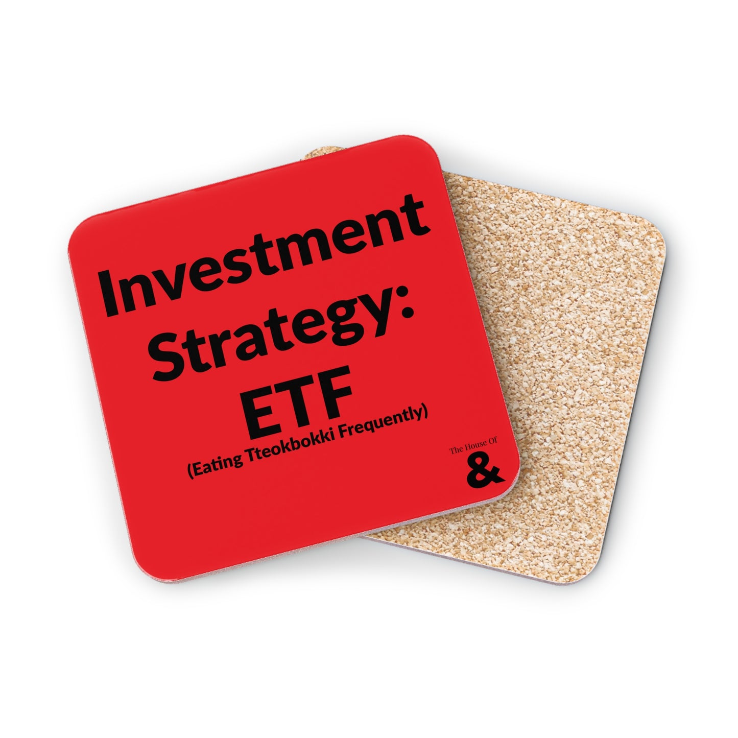 Coaster - My Investment Strategy: ETF - Tteokbokki (Red)