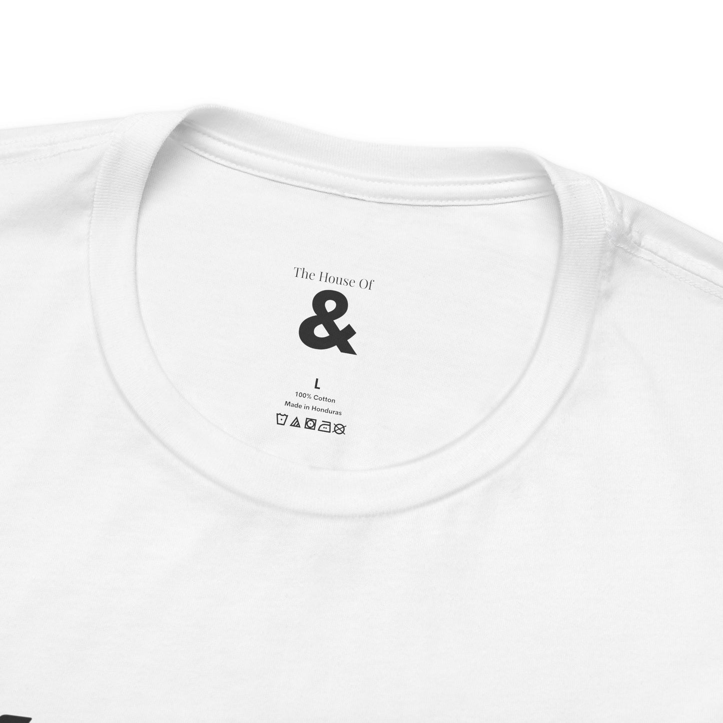 Unisex Jersey Short Sleeve Tee - My Dog Let Me Out in Cloud (L)