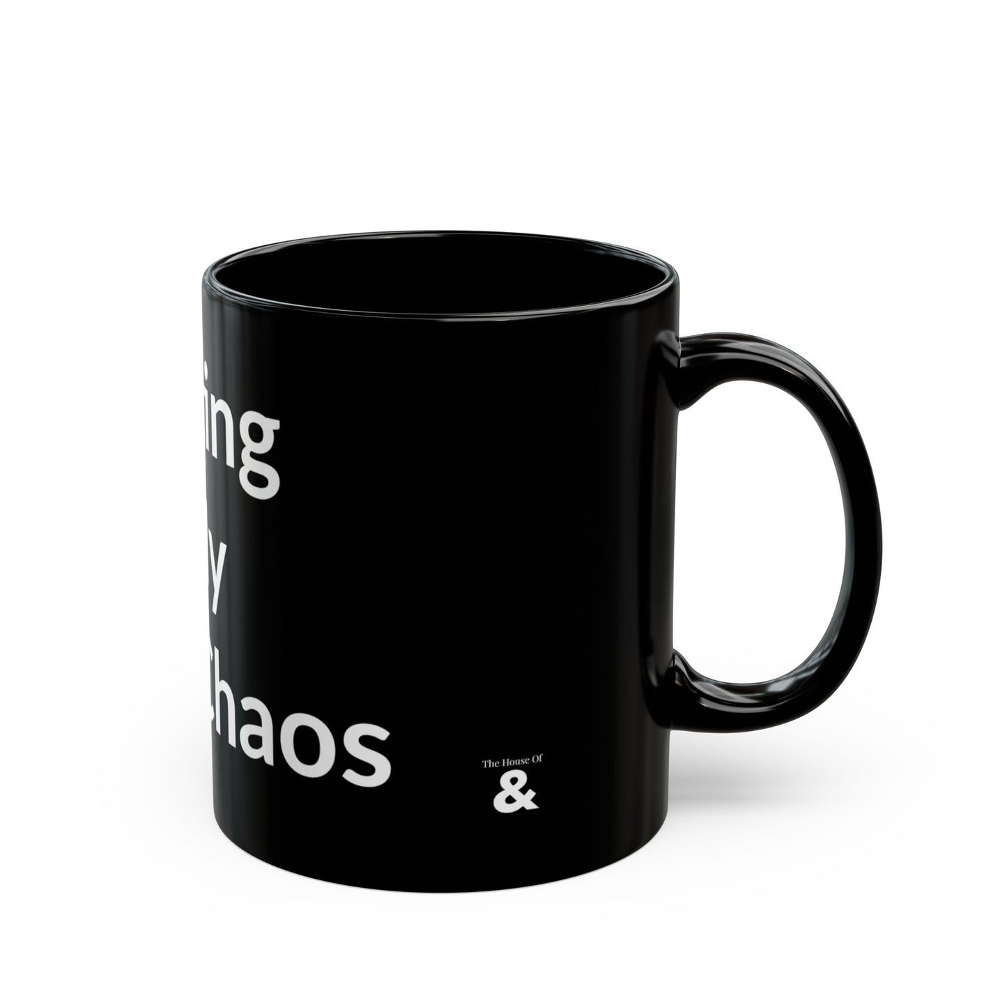Black Mug - Investing In My Future Chaos