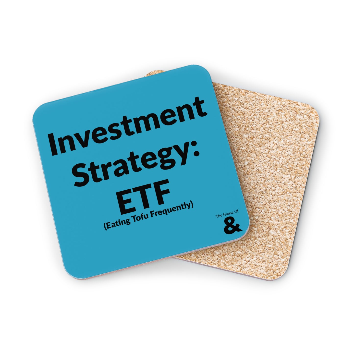 Coaster - My Investment Strategy: ETF - Tofu (Turquoise)