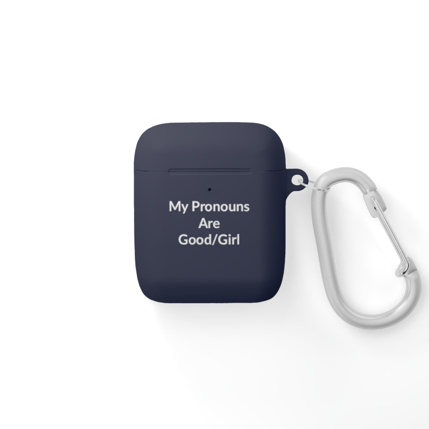 AirPods Case Cover - Good/Girl - White Text