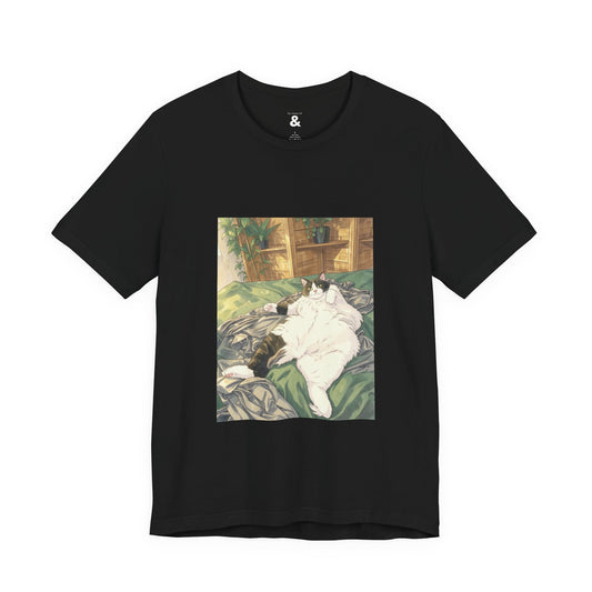Unisex Jersey Short Sleeve Tee - Poser in Midnight (L)