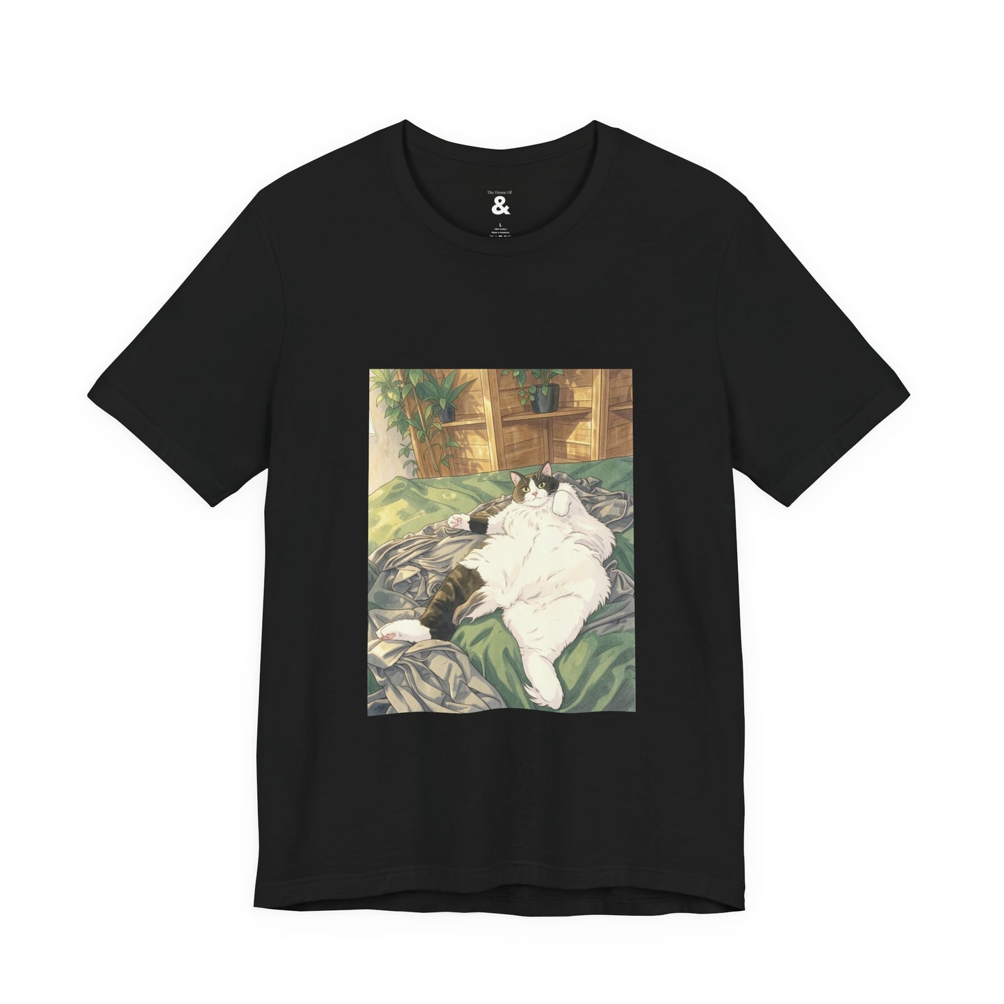 Unisex Jersey Short Sleeve Tee - Poser in Midnight (M)