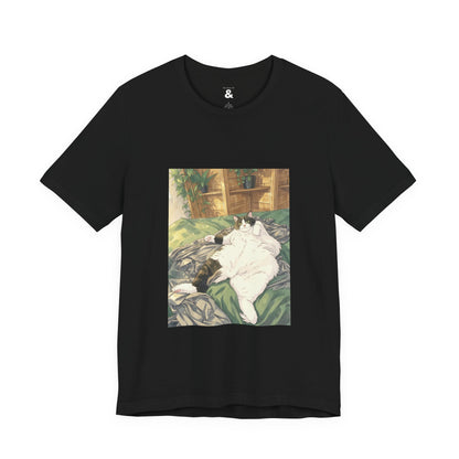 Unisex Jersey Short Sleeve Tee - Poser in Midnight (M)
