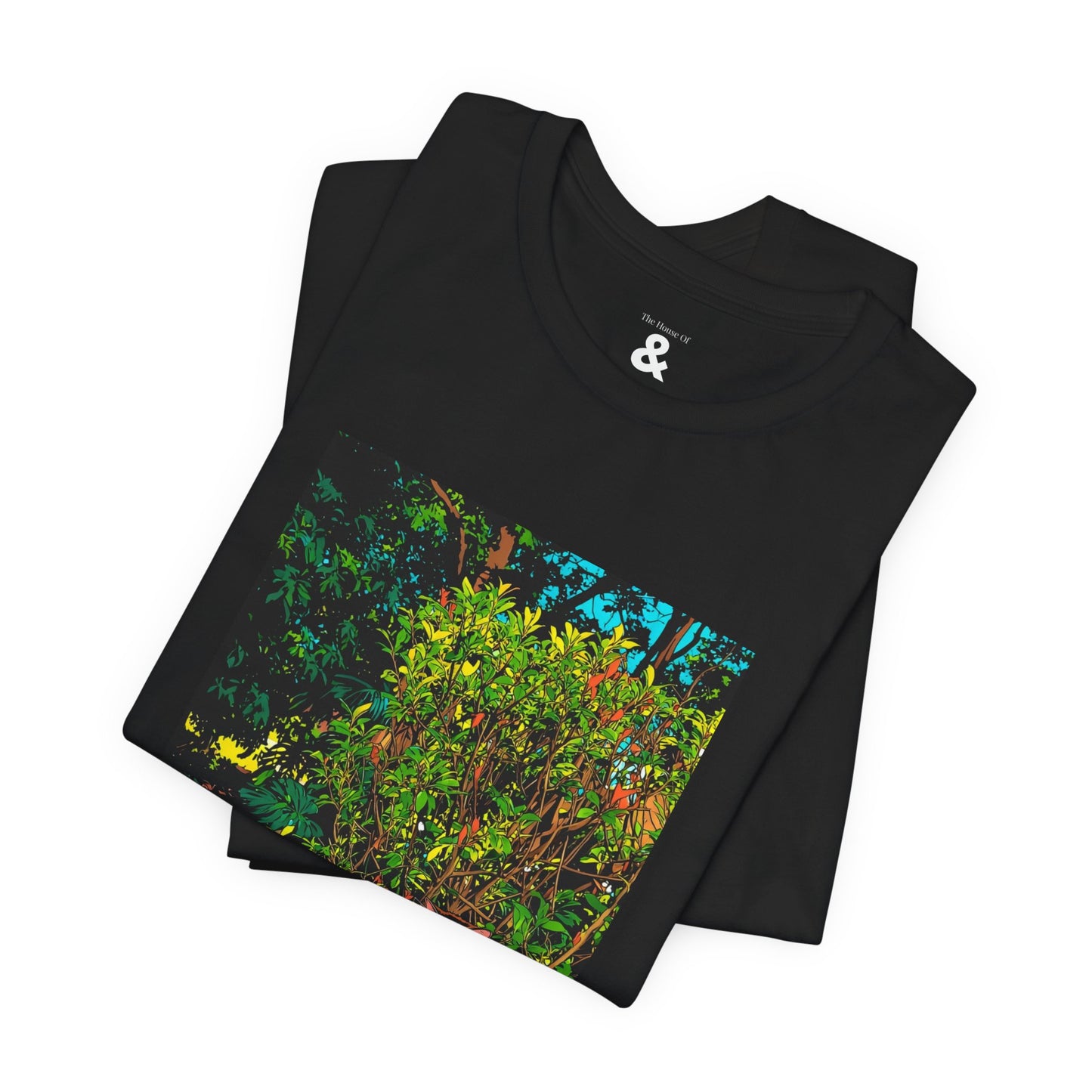 Unisex Jersey Short Sleeve Tee - Quiet Repose in Midnight (S)
