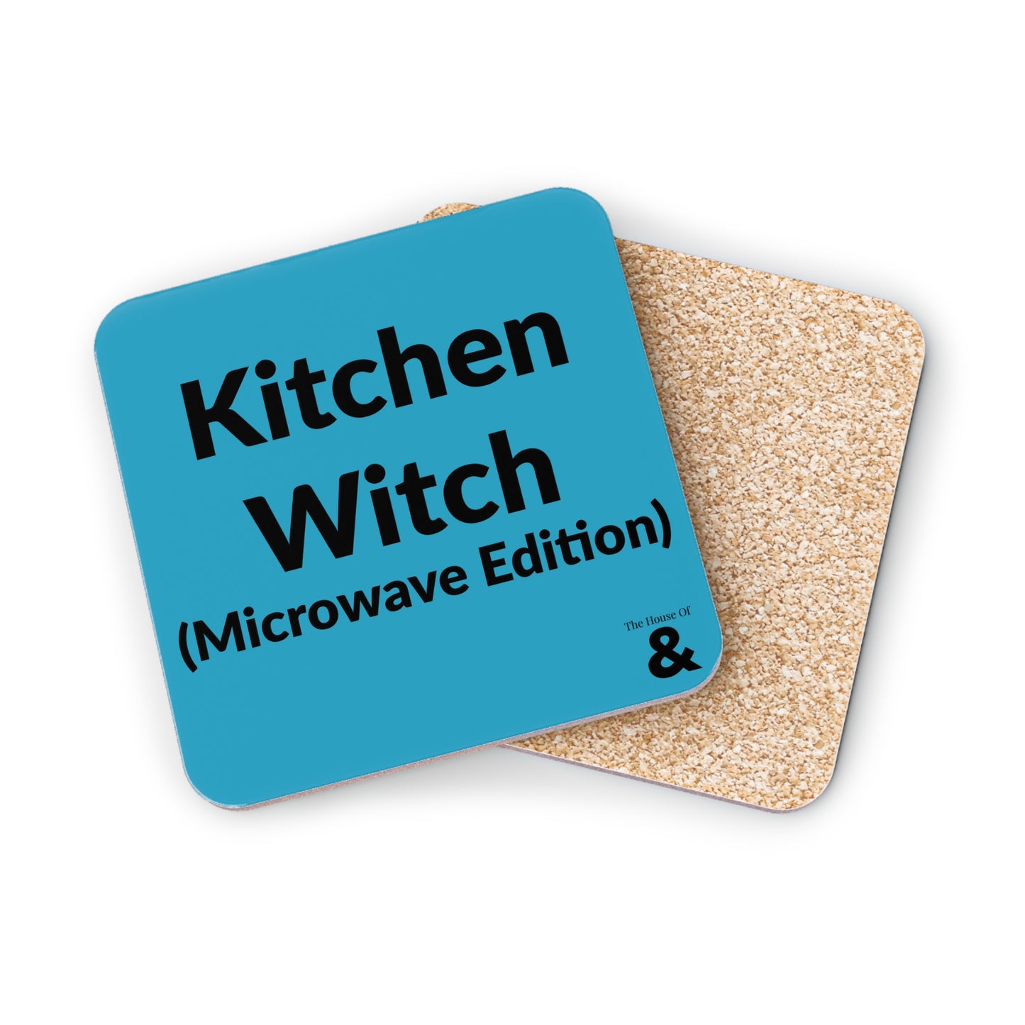Coaster - Kitchen Witch - Microwave Edition (Turquoise)