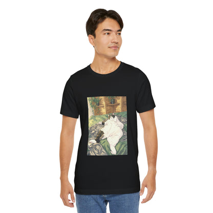 Unisex Jersey Short Sleeve Tee - Poser in Midnight (M)