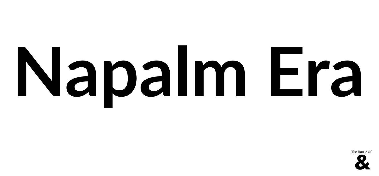 White Ceramic Coffee Cup - Napalm Era