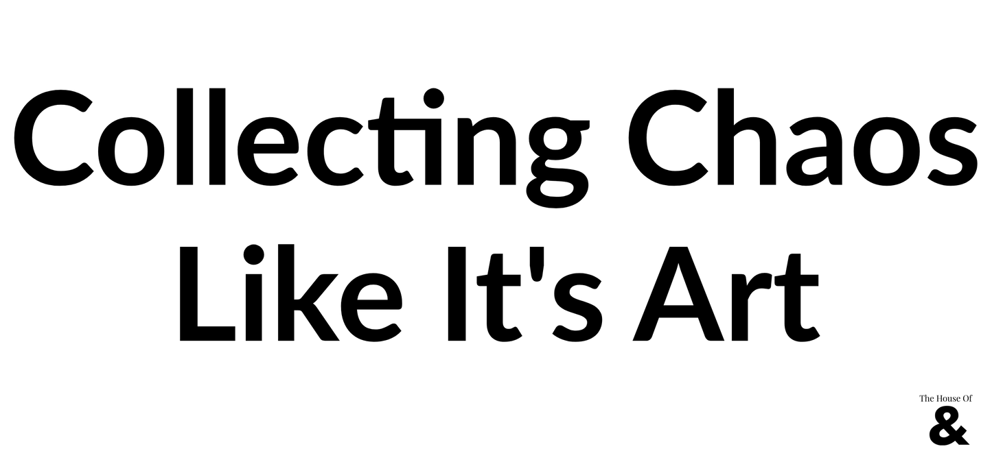 Black Mug - Collecting Chaos Like It's Art