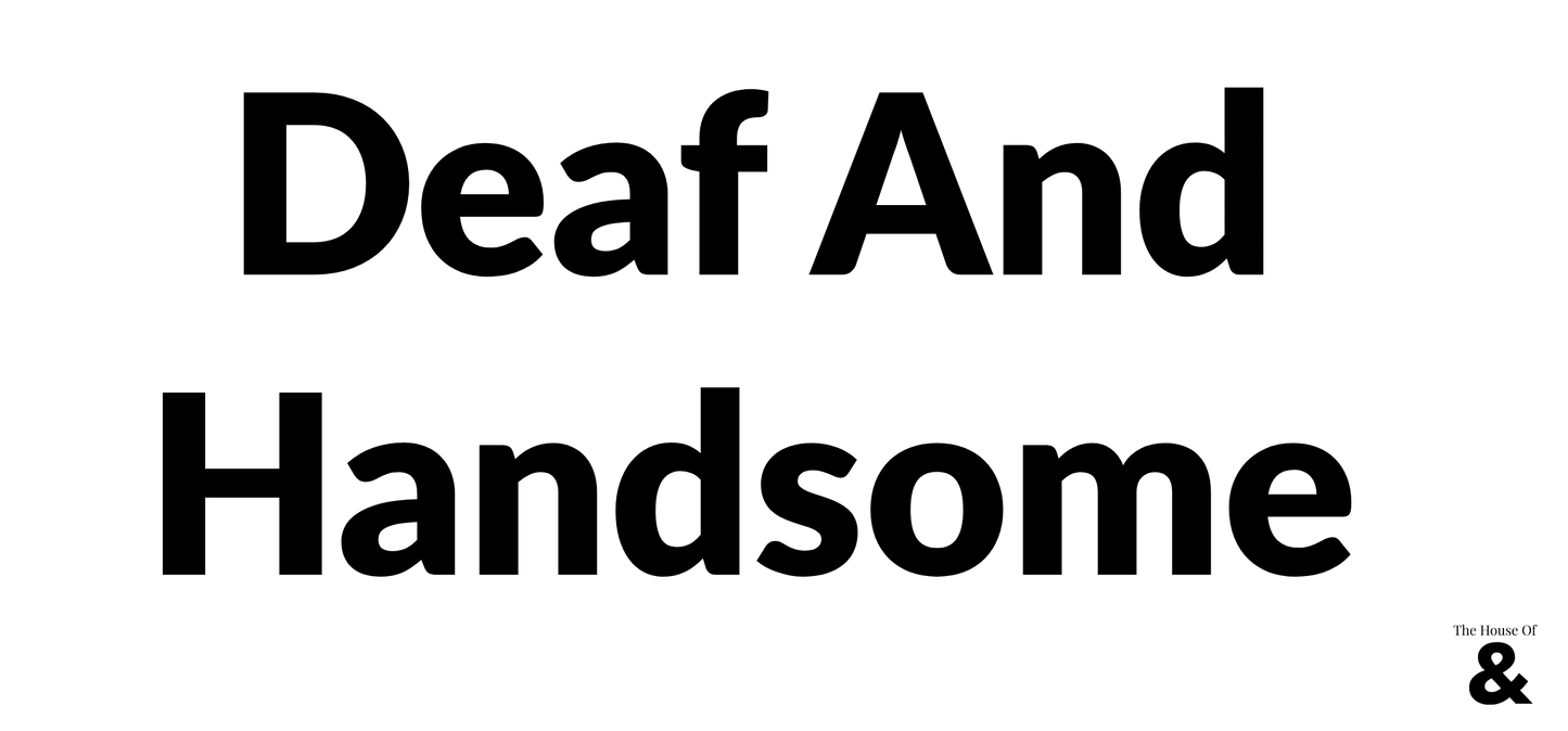 Black Mug - Deaf And Handsome