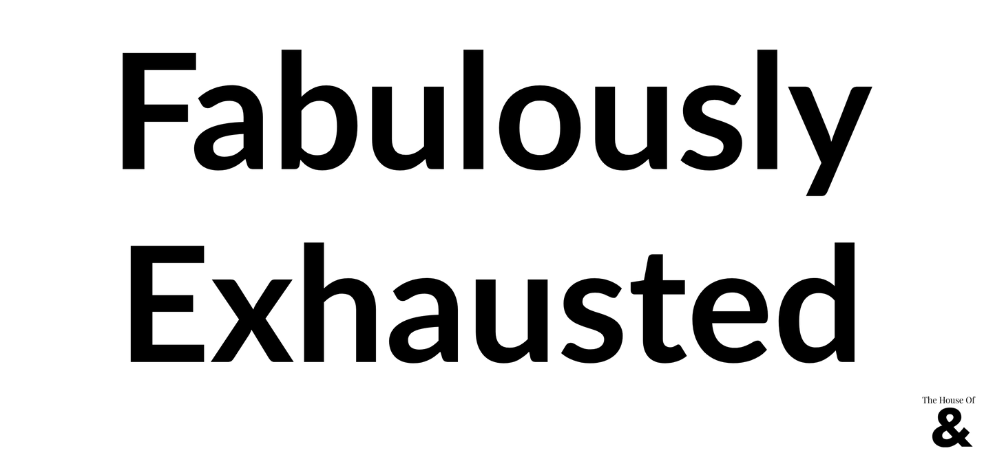 Black Mug - Fabulously Exhausted